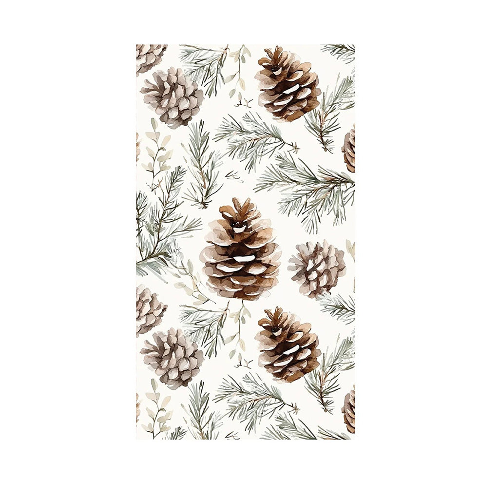 Pinecone Fir Guest Napkin 16Pk