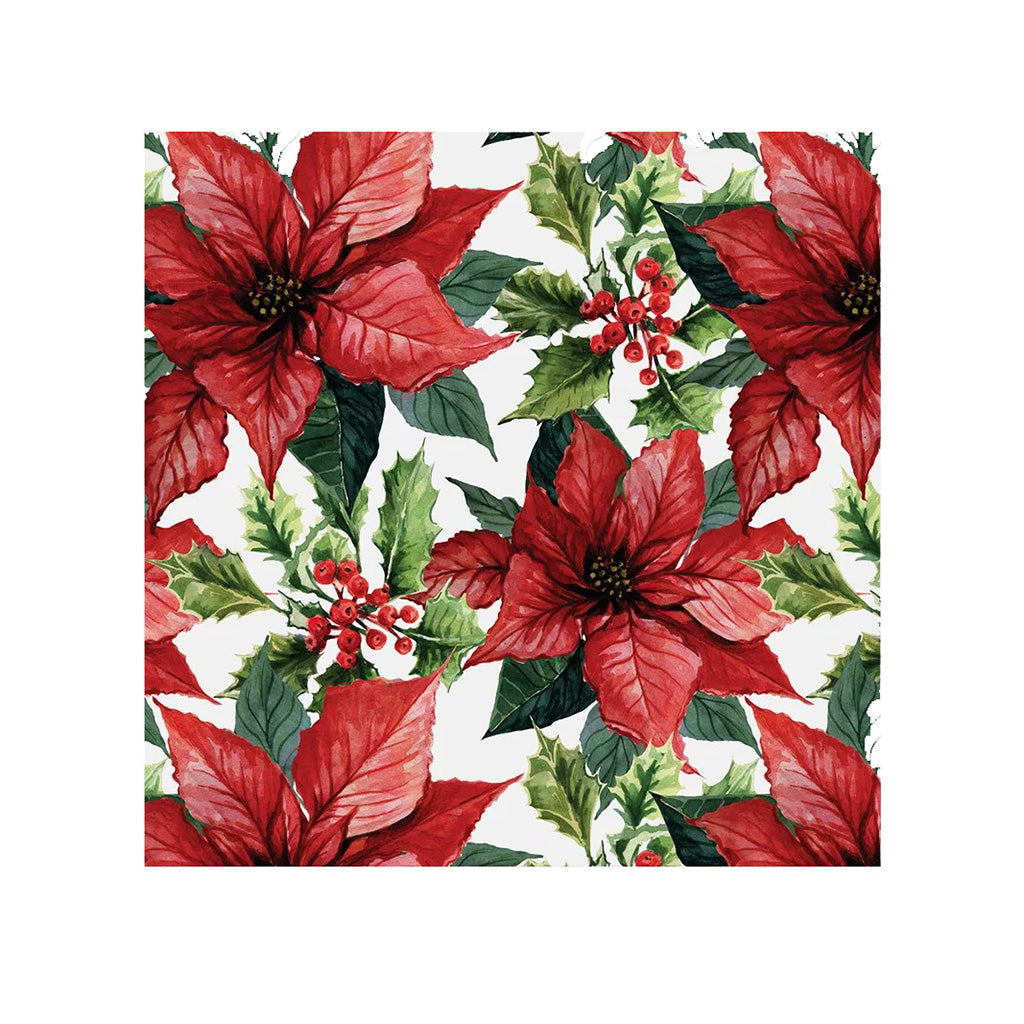 Poinsettia Napkin 20Pk