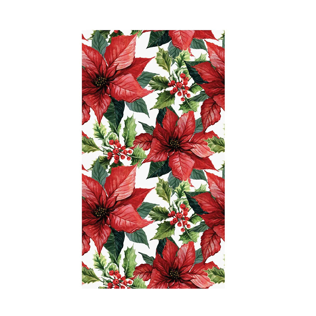 Poinsettia Guest Napkin 16Pk