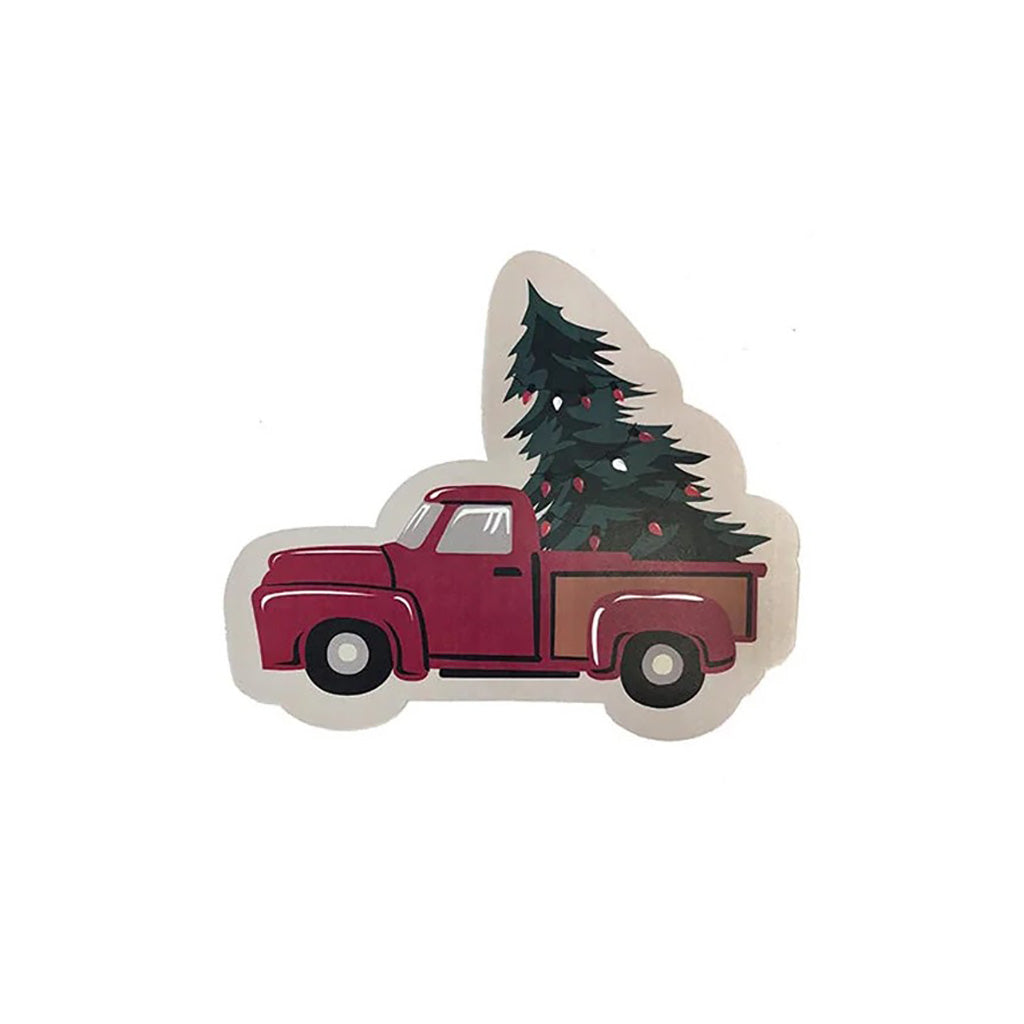 Christmas Truck Shaped Napkin 20Pk
