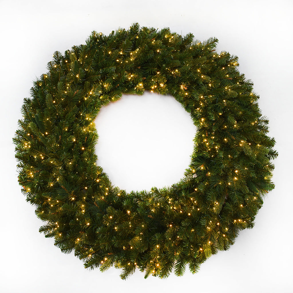 Bristol Pine LED Wreath