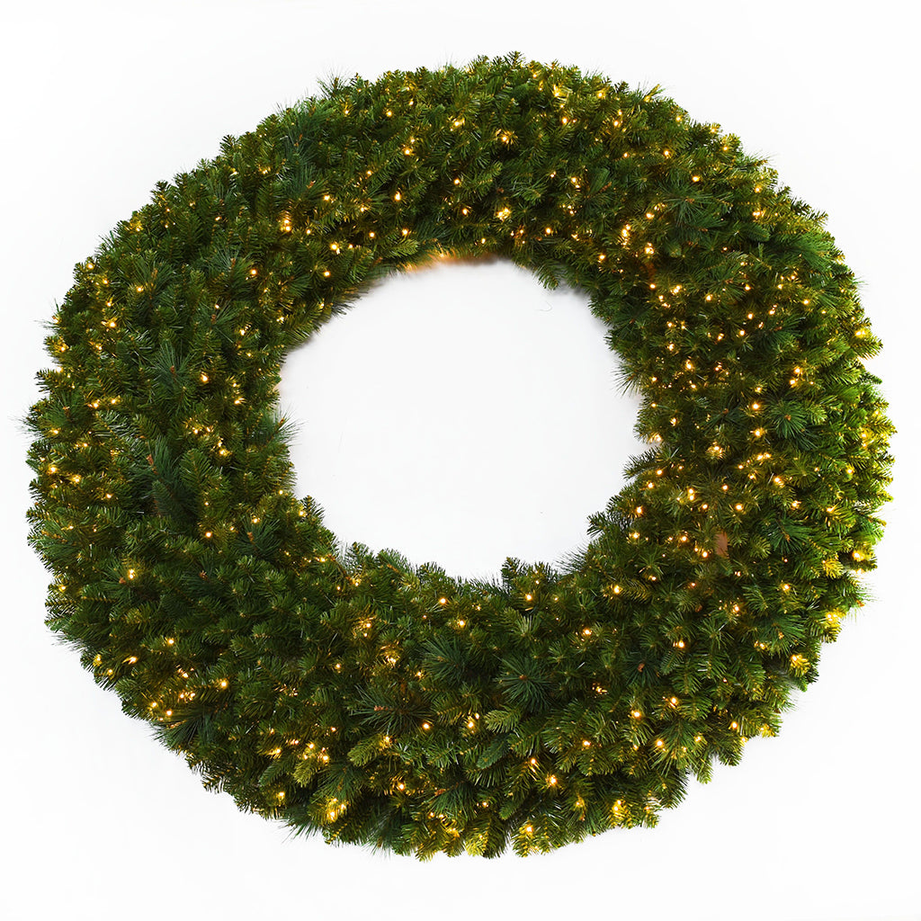 Bristol Pine LED Wreath