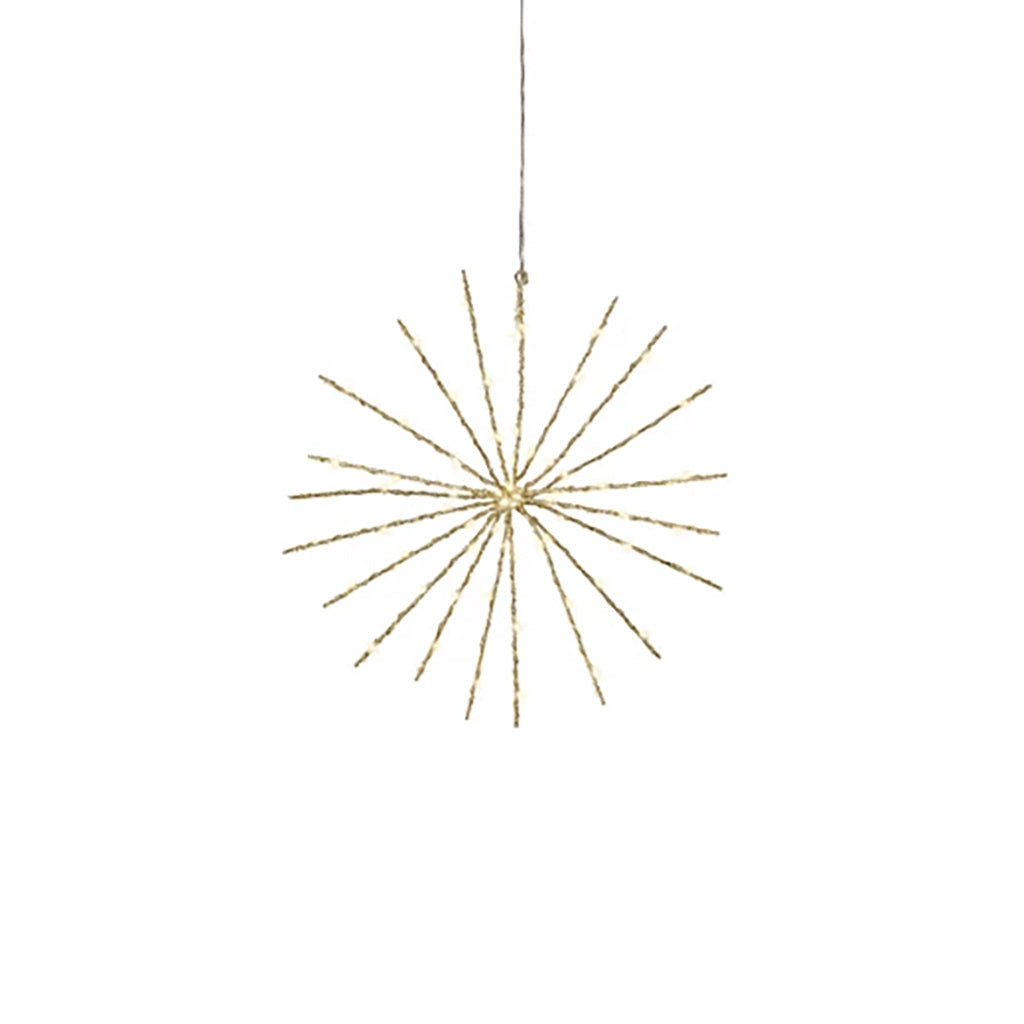 LED Polestar Ornament Gold 30cm