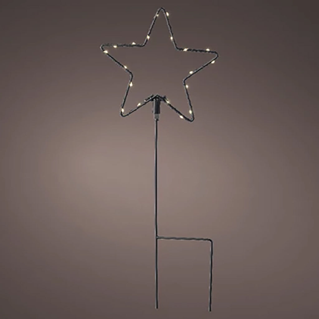Micro LED Star Stake 15cm