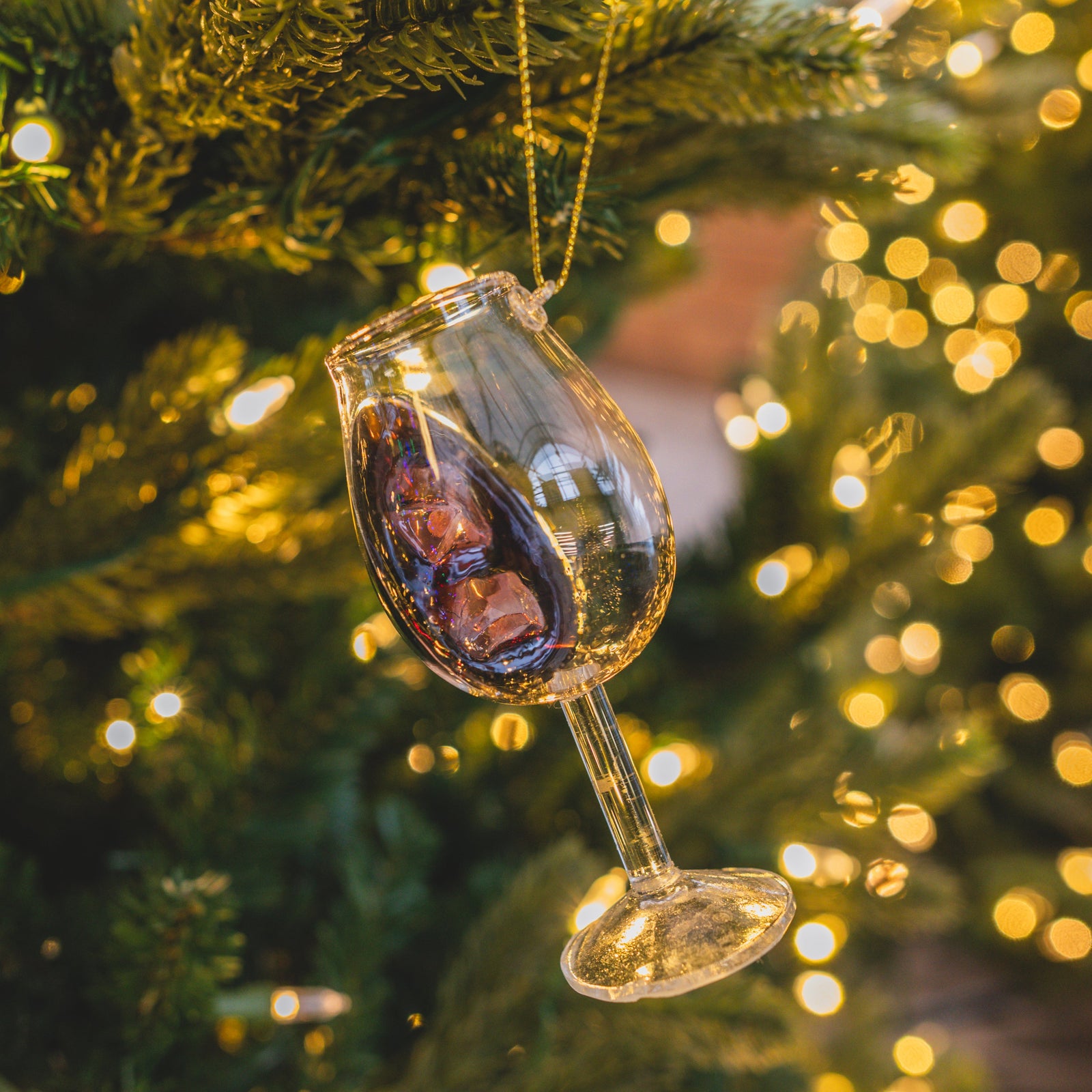 Wine Glass Ornament