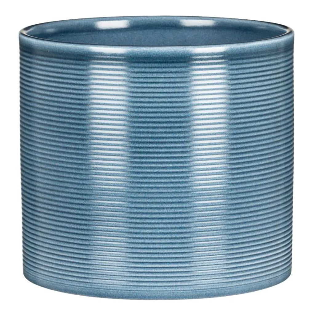 Maddy Ceramic Pot Blue Jean