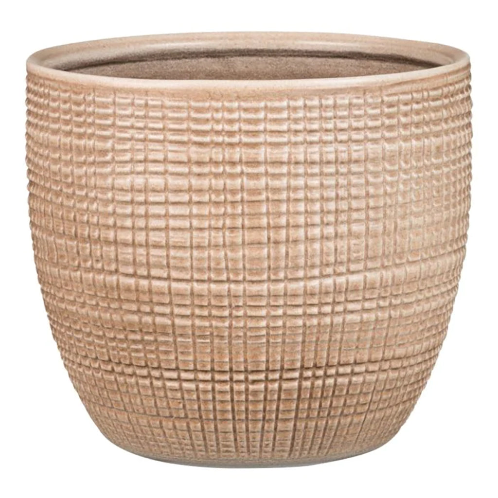 Corteza Ceramic Pot Canela