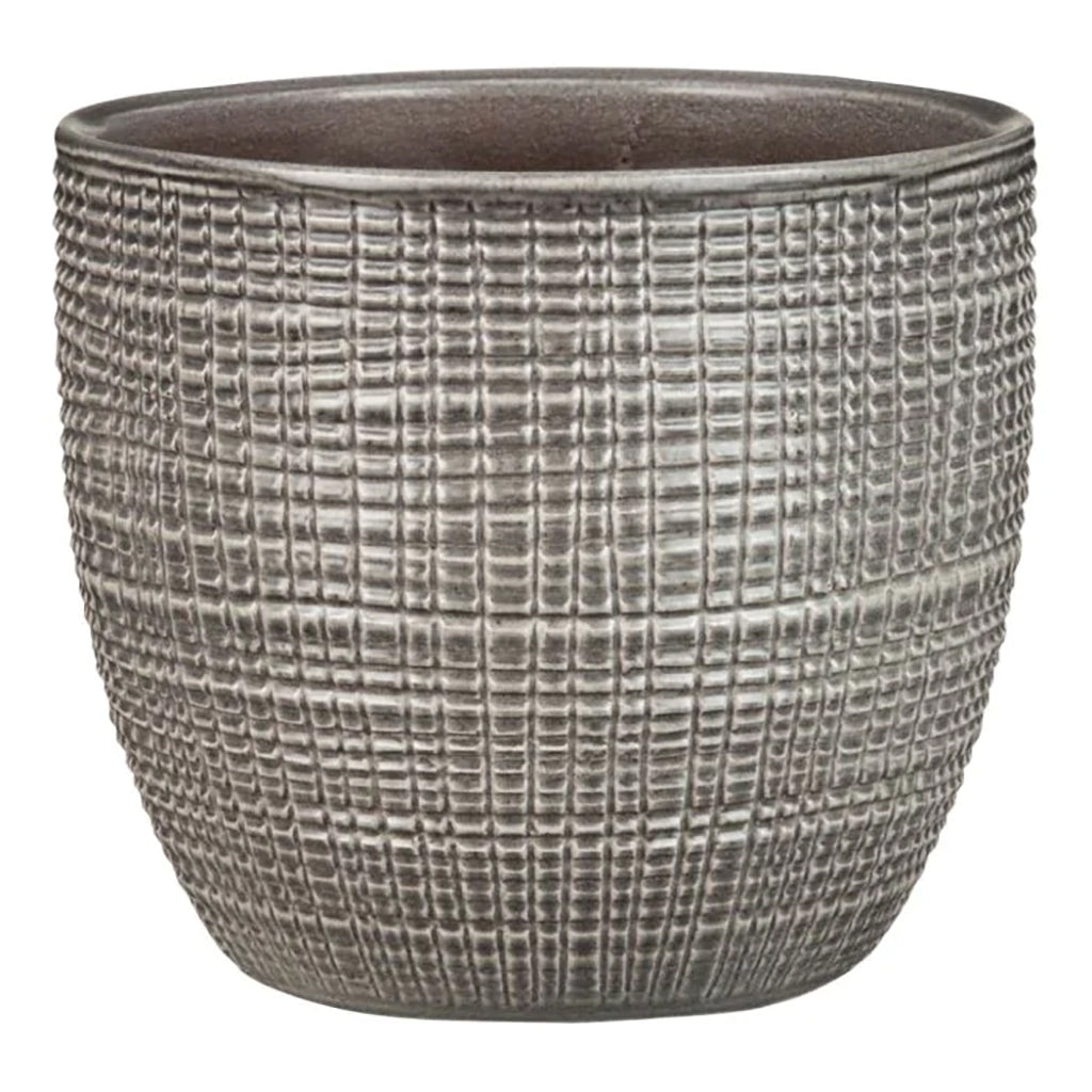 Corteza Ceramic Pot Pimienta