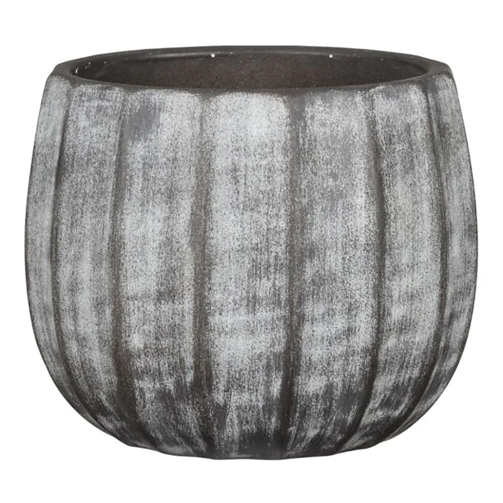 Runa Ceramic Pot Washed Grey