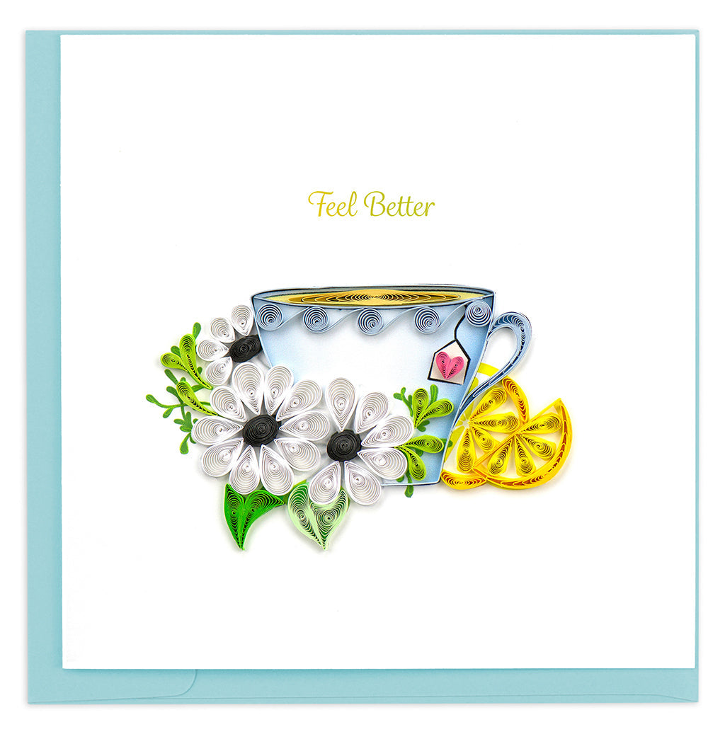 Feel Better Quilling Card