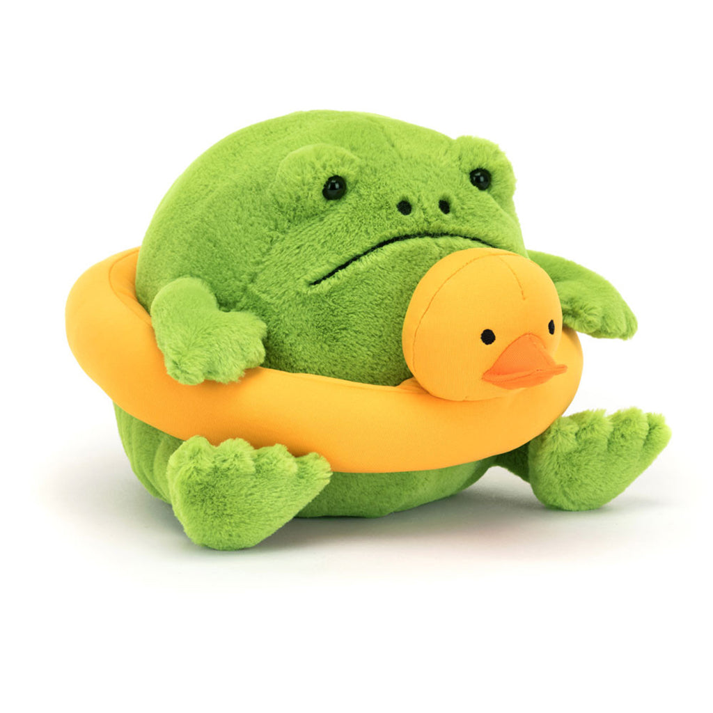 Ricky Rain Frog with Rubber Ring