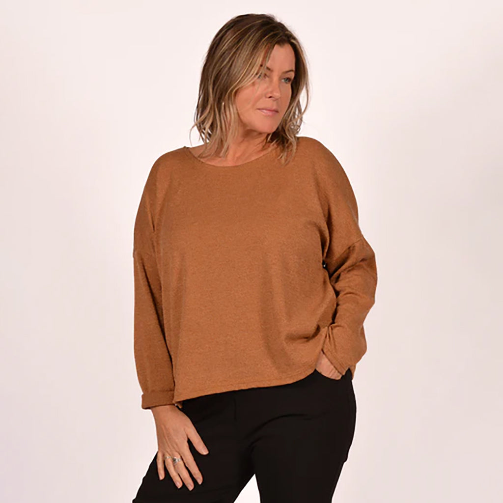 Knit Top Camel
