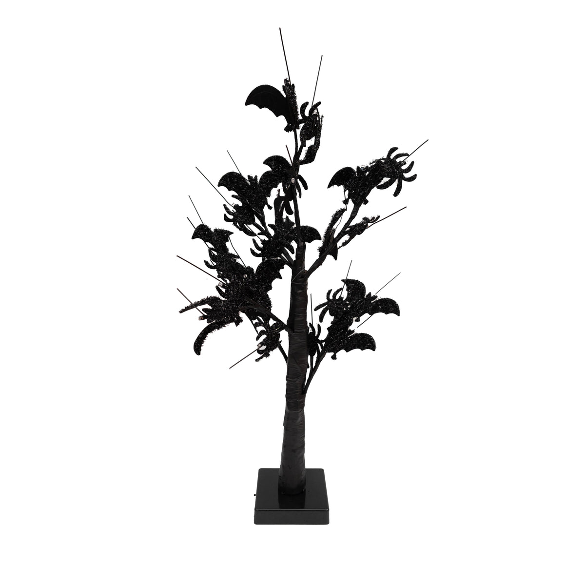 Bat and Spider Tree LED Table Décor 20"