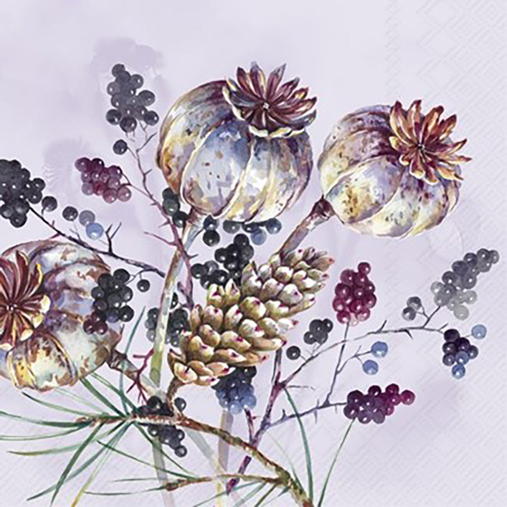 Amara Violet Cocktail Napkin