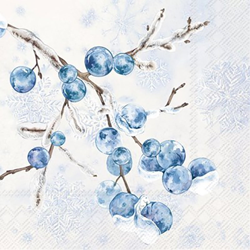 Frosty Berries Lunch Napkin