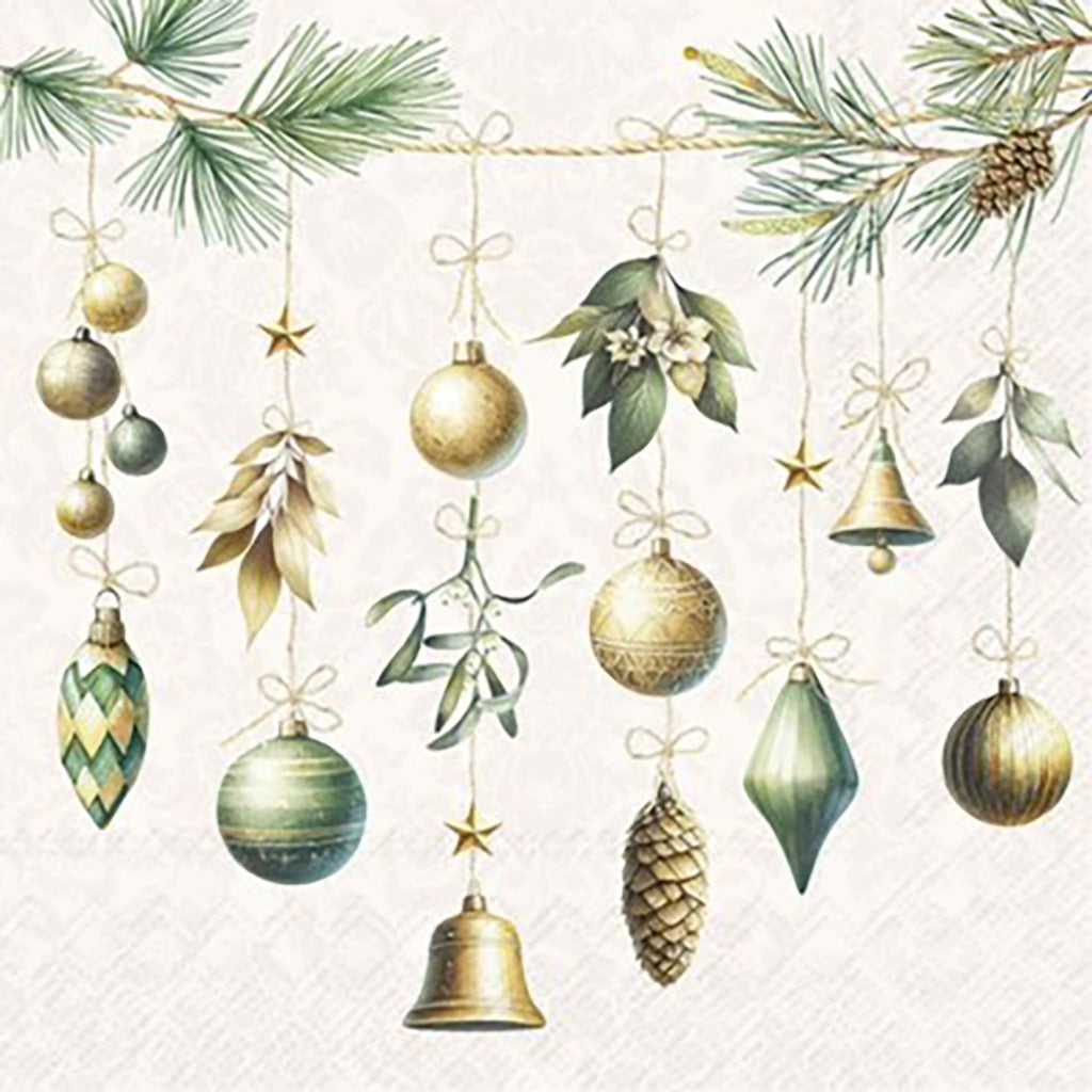 Christmas Decorations Cocktail Napkin