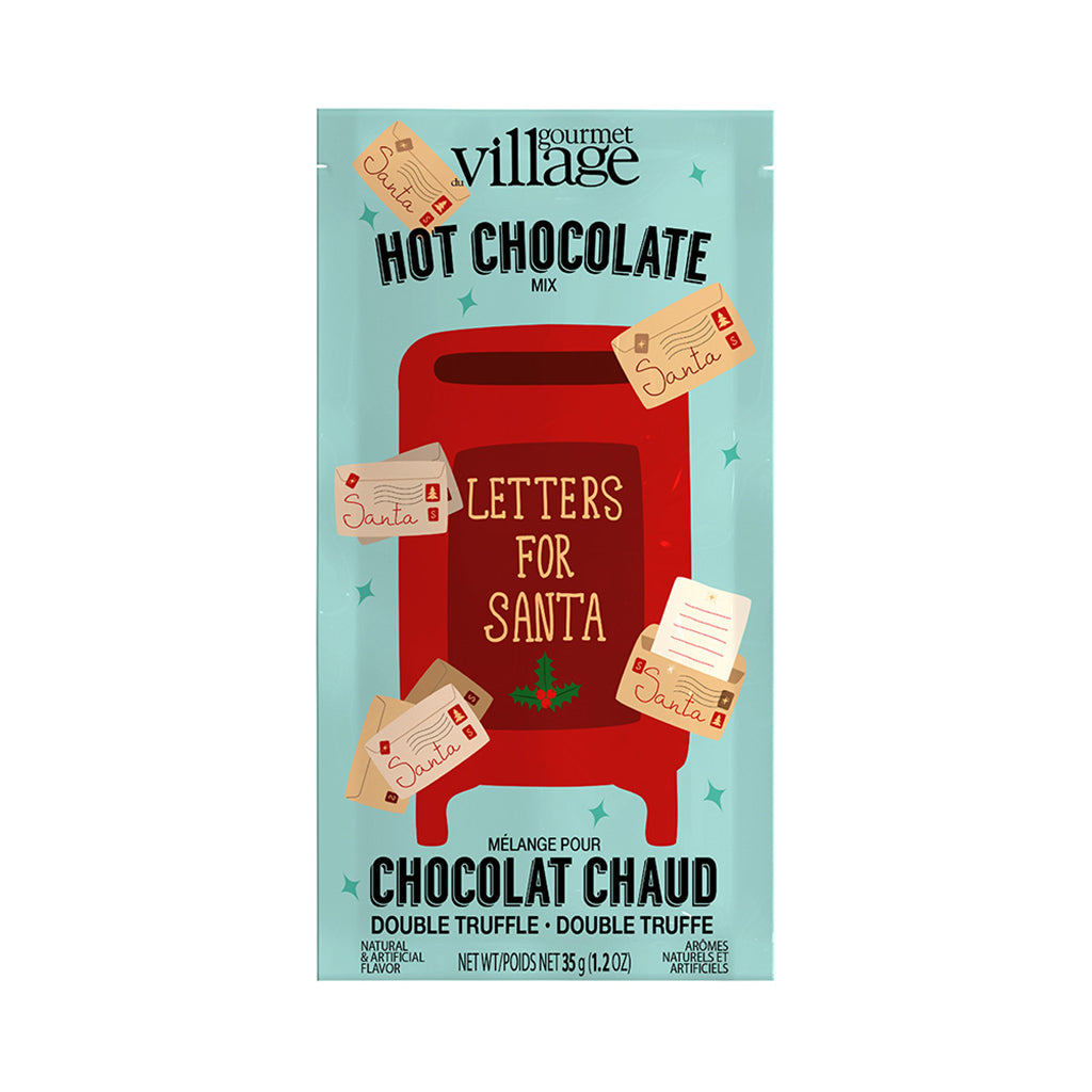Hot Chocolate Letters for Santa
