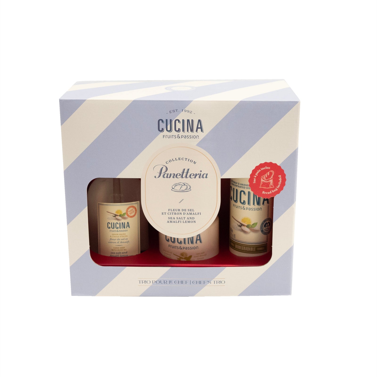 Chef Trio Sea Salt and Amalfi Lemon