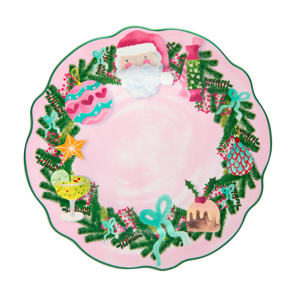 Season Pink Plate 20Cm