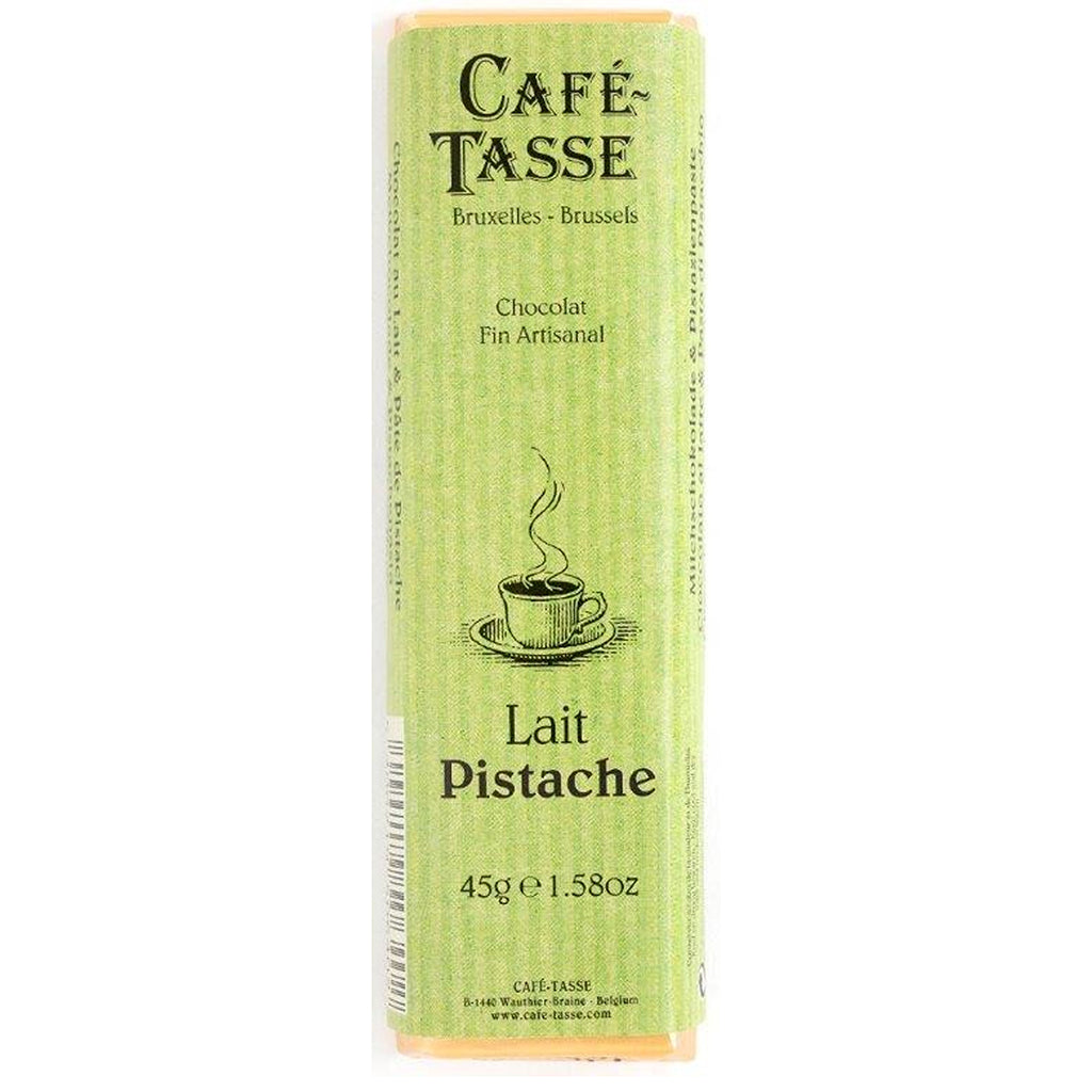 Café-Tasse Milk Chocolate with Pistachio