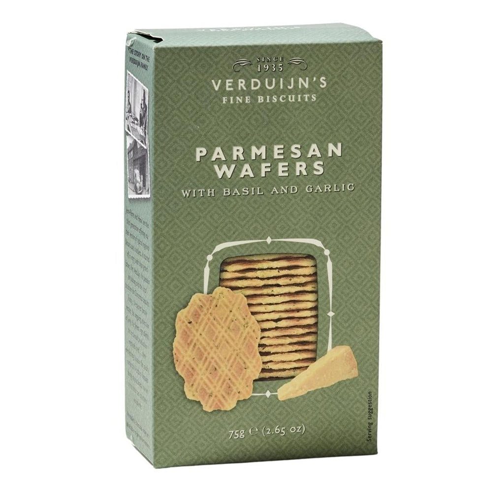 Verduijns Parmesan Wafers with Basil &amp; Garlic