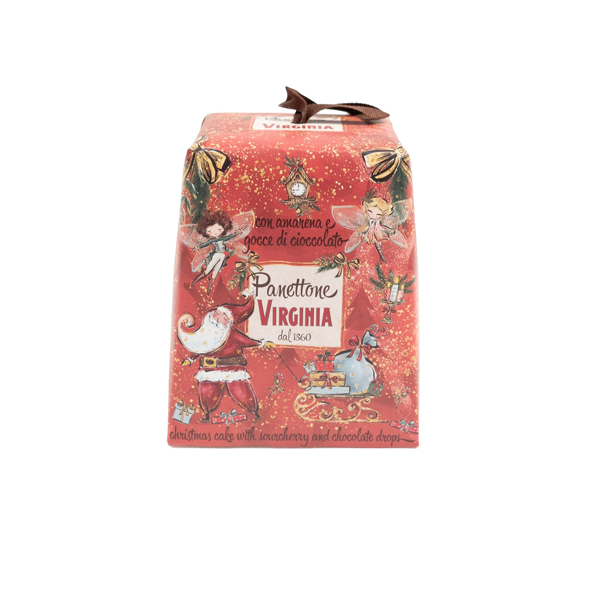 Amaretti Mini Panettone with Cherry & Chocolate