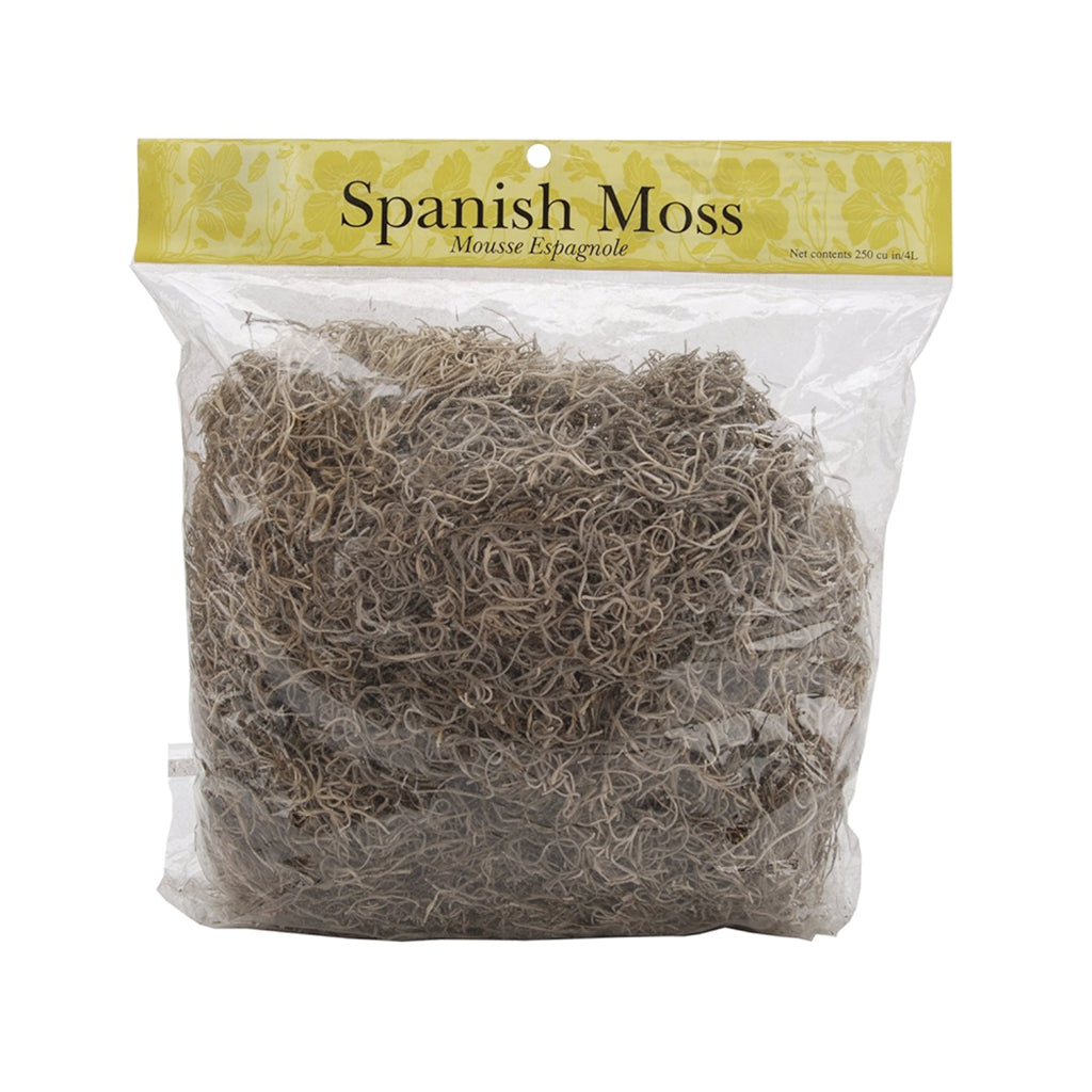 Natural Spanish Moss - 250 Cu. In.