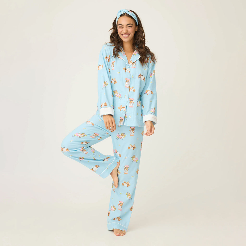 Beary Cute Flannel PJ Set