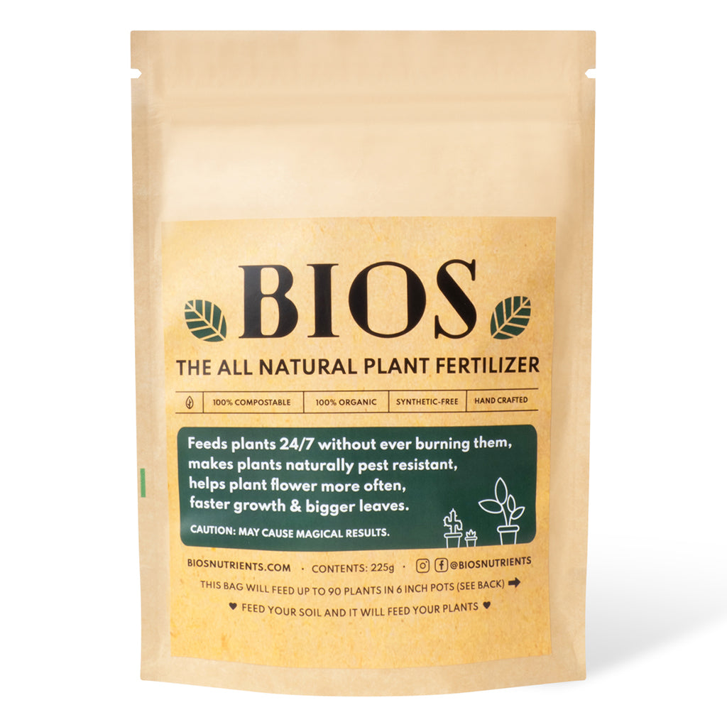 inch plant fertilizer Bios All Natural Plant Fertilizer 90g
