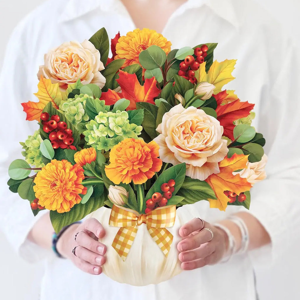 Golden Harvest Bouquet And Card