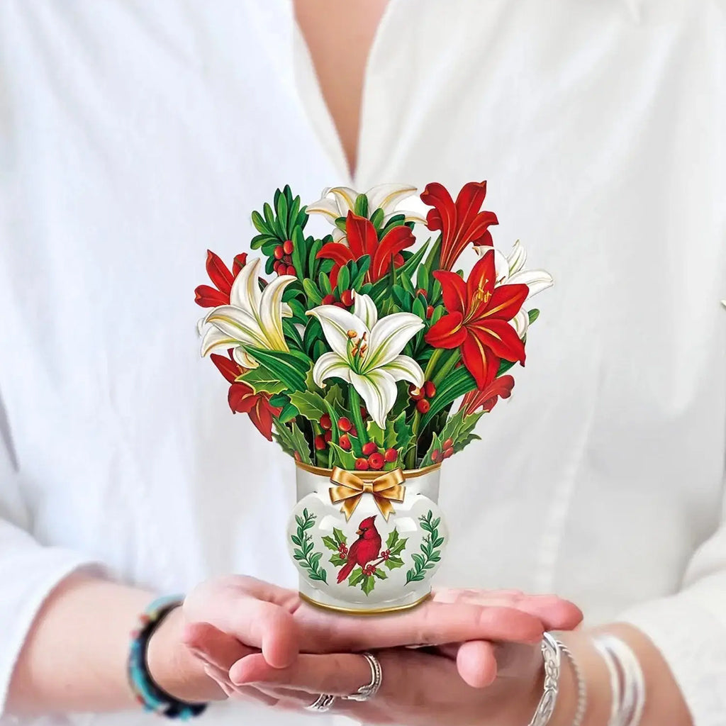 Winter Joy Mini Bouquet And Card