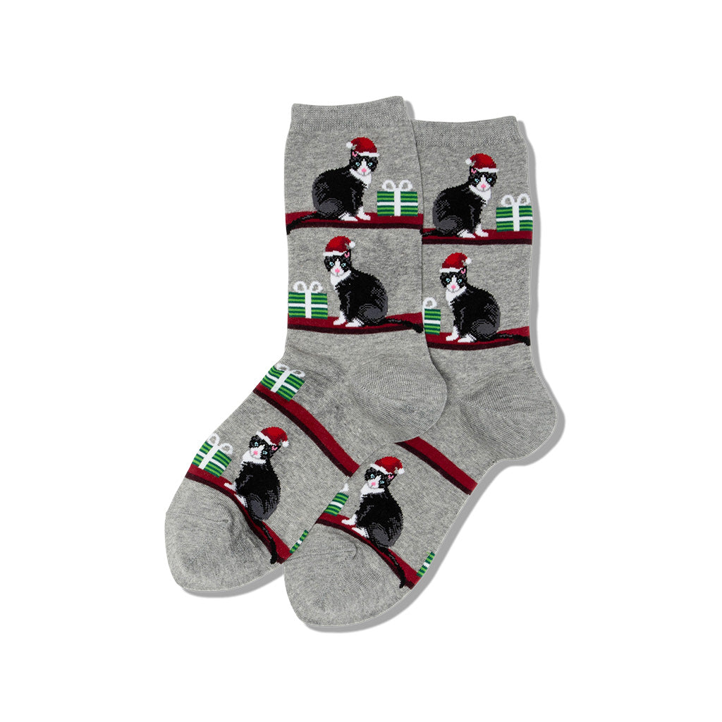 Christmas Cats Socks