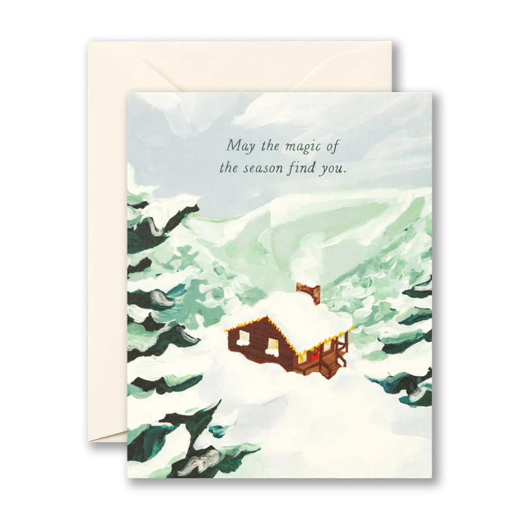May the Magic of the Season find You Christmas Card