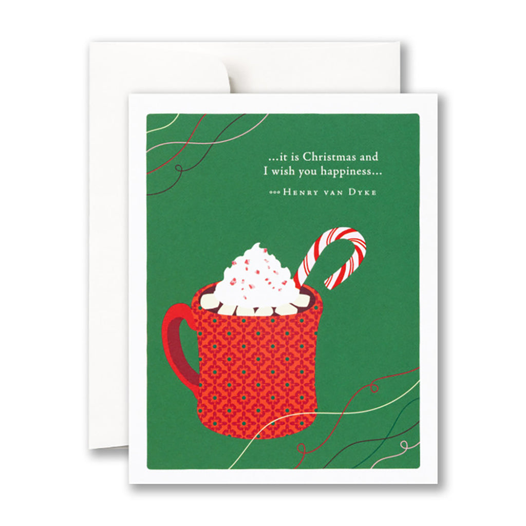 It is Christmas and I Wish You Happiness Christmas Card