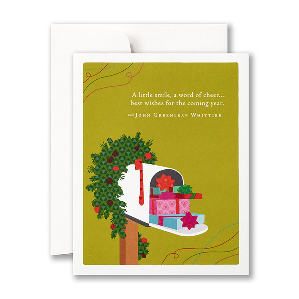 A Little Smile, A Word Of Cheer… Christmas Card
