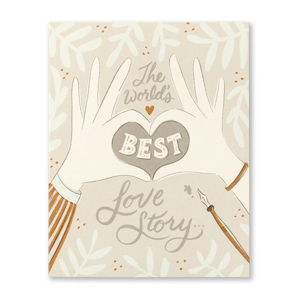 The World's Best Love Story… Wedding Card