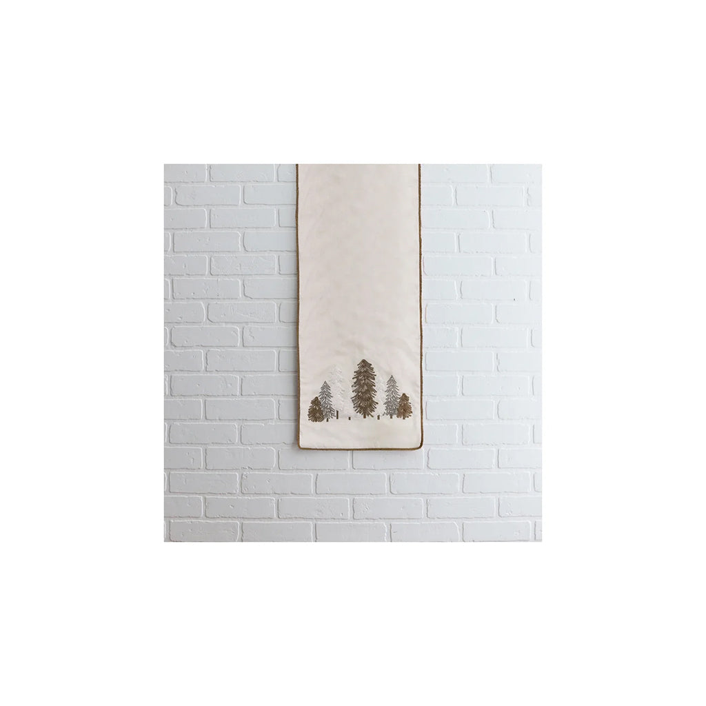 Natural Forest Table Runner  Natural