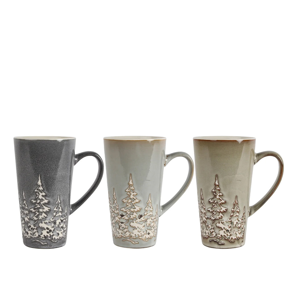 Winter Tree Reactive Tall Mug