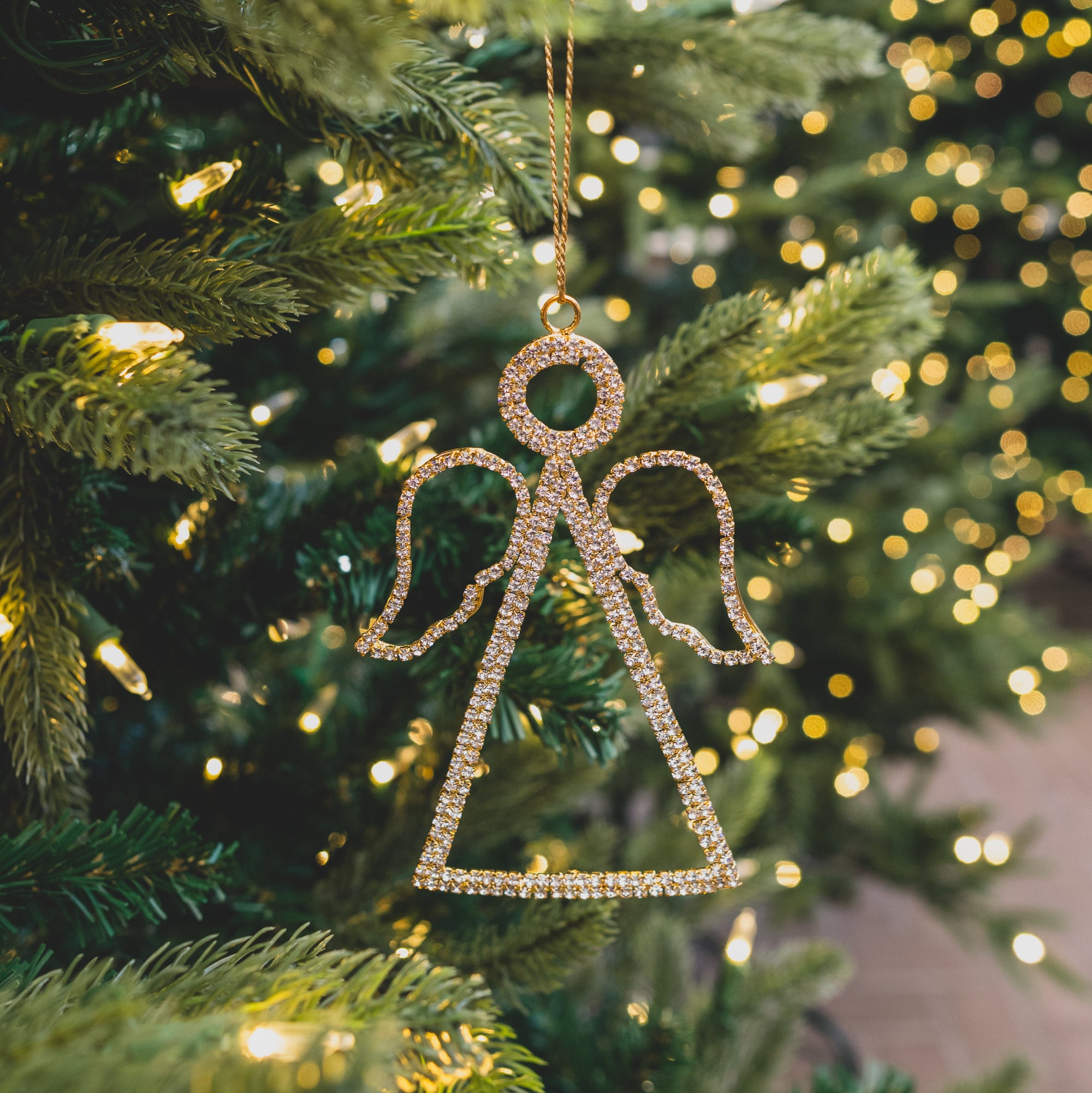 Angel Gem Ornament Metallic