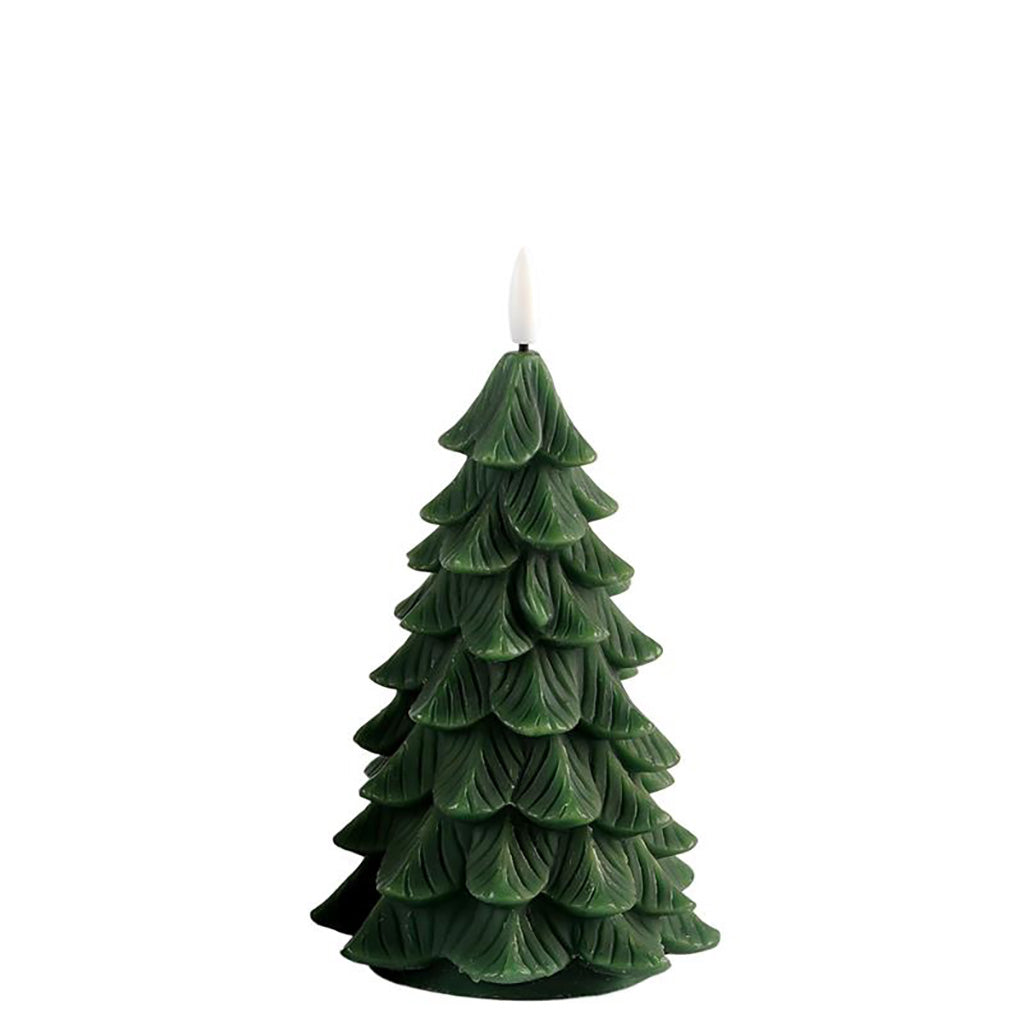 Green LED Tree Candle