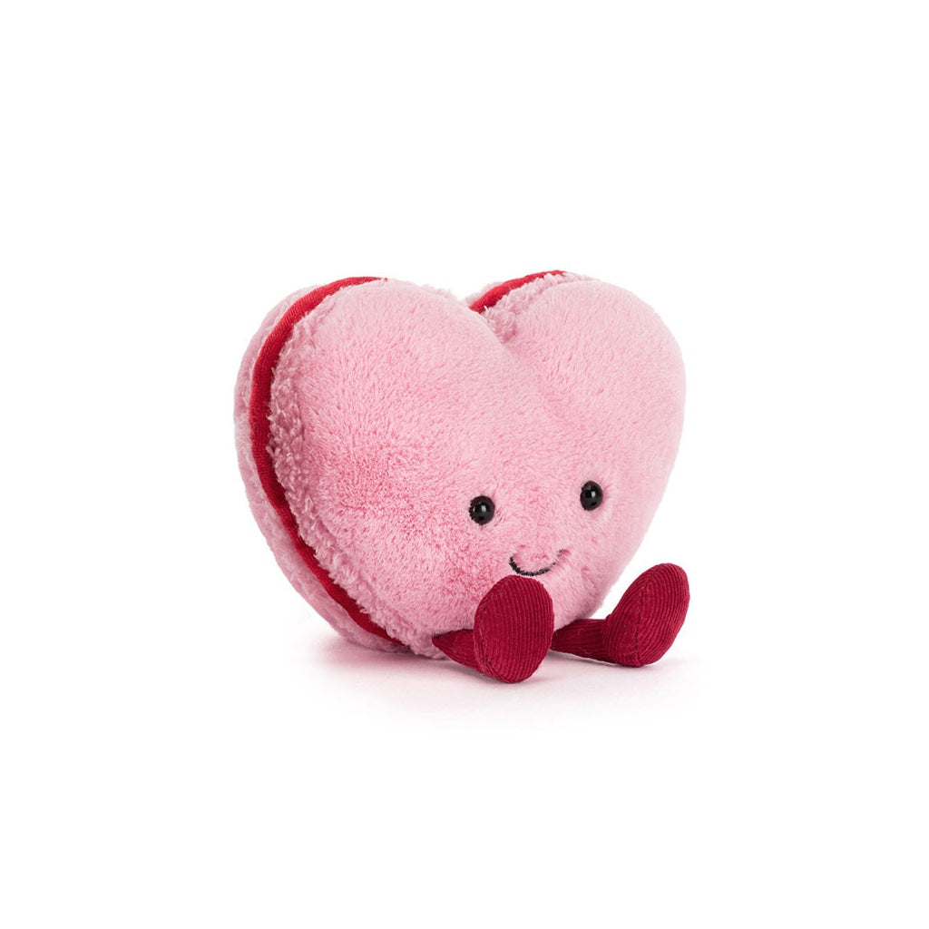 Amuseables Colette Heart Macaron (Pink)