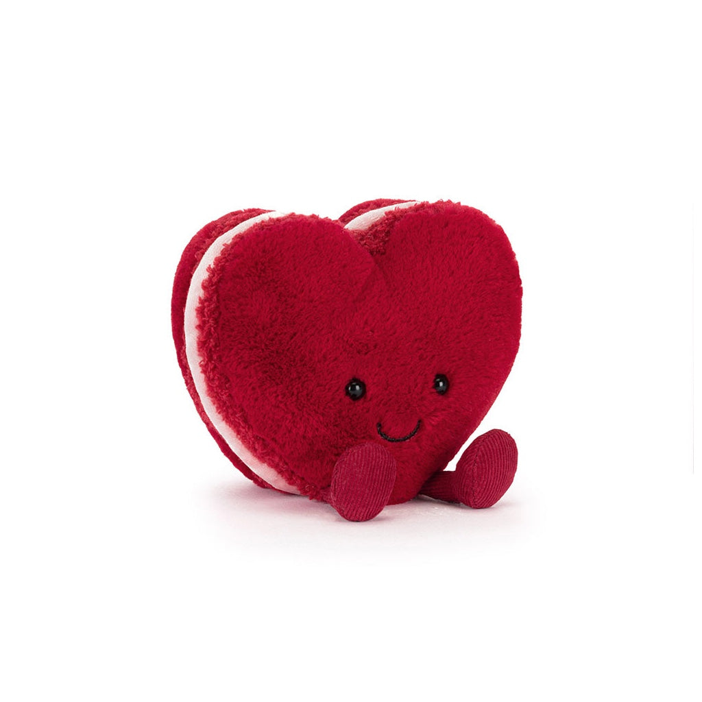 Amuseables Arlette Heart Macaron (Red)