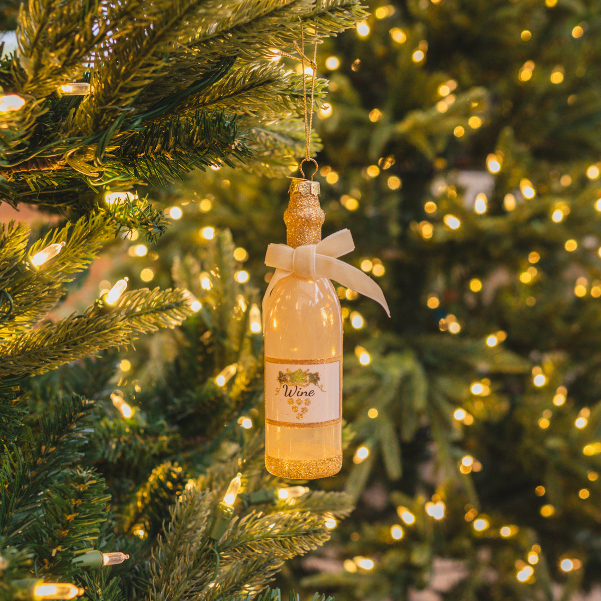 Wine Bottle Ornament