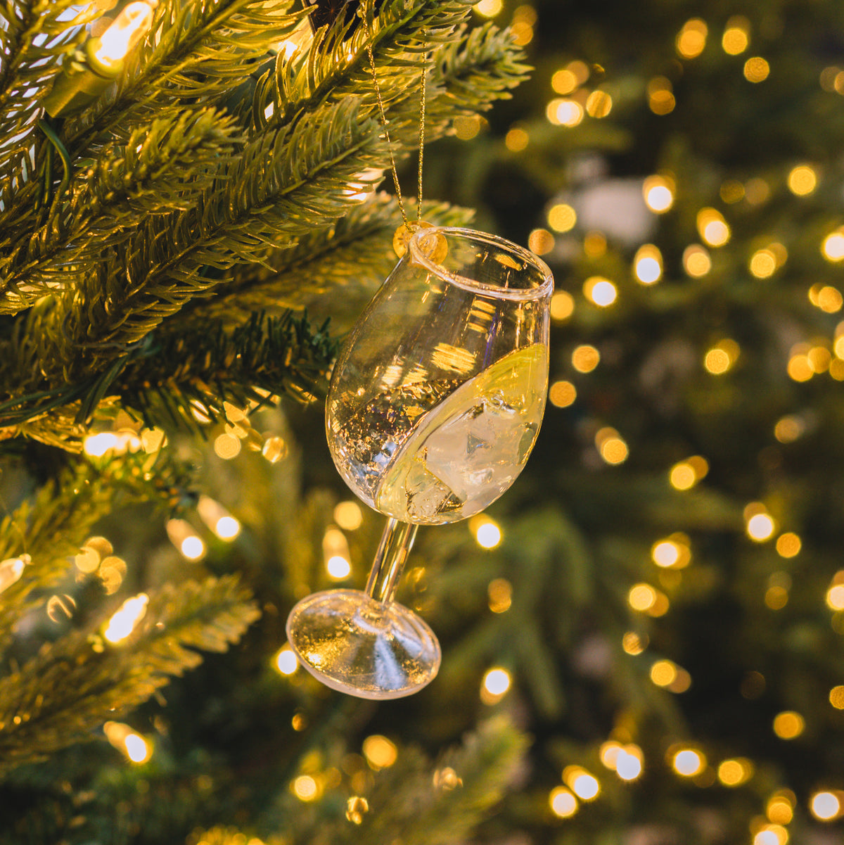 Wine Glass Ornament