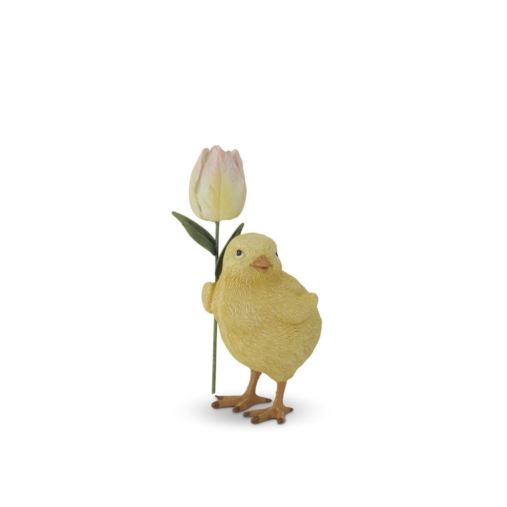 Baby Chick with Tulip 4.5"