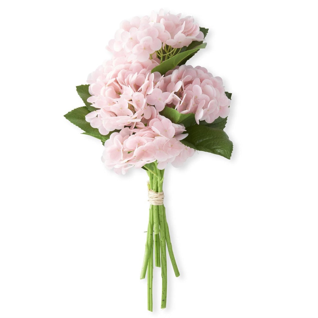 Real Touch Hydrangea Bundle 13" Pink