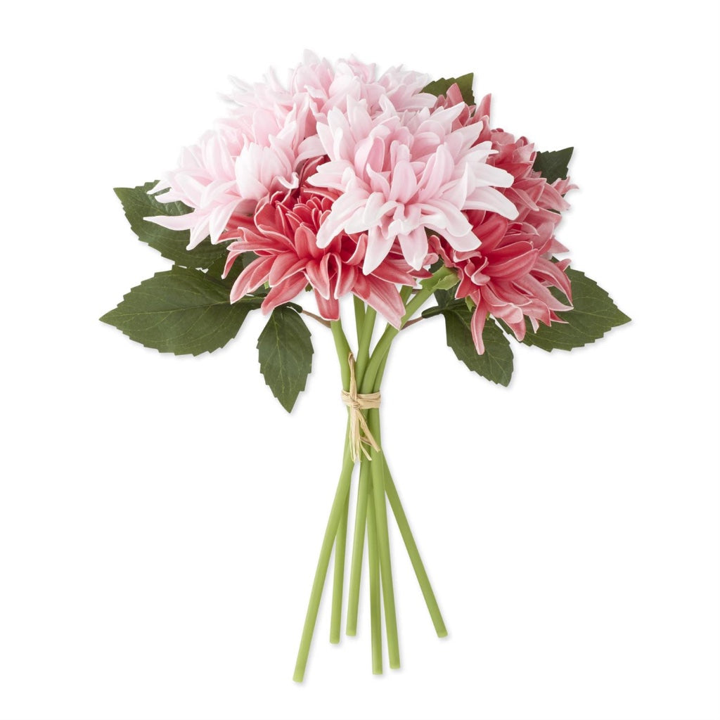 Real Touch Dahlia Bundle 12" Pink Rose