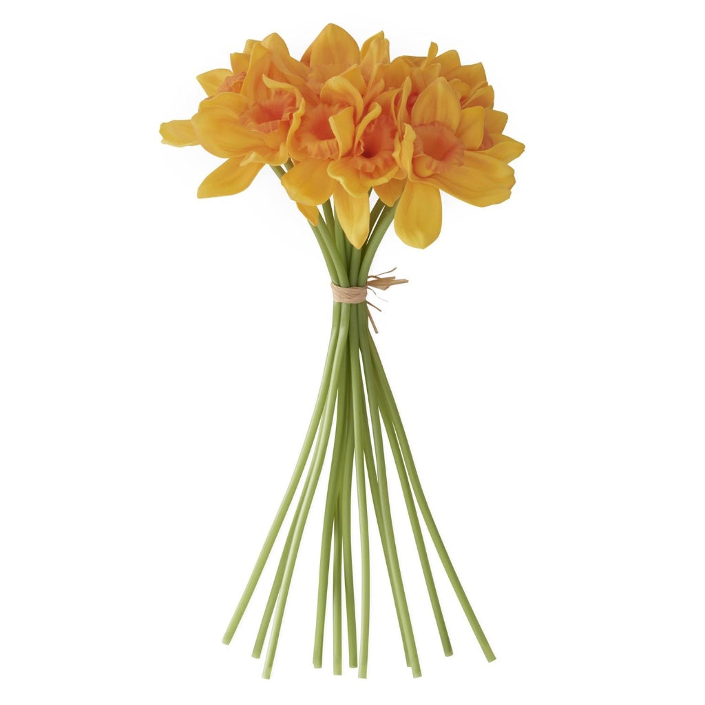 Real Touch Daffodil Bundle 11" Yellow Orange