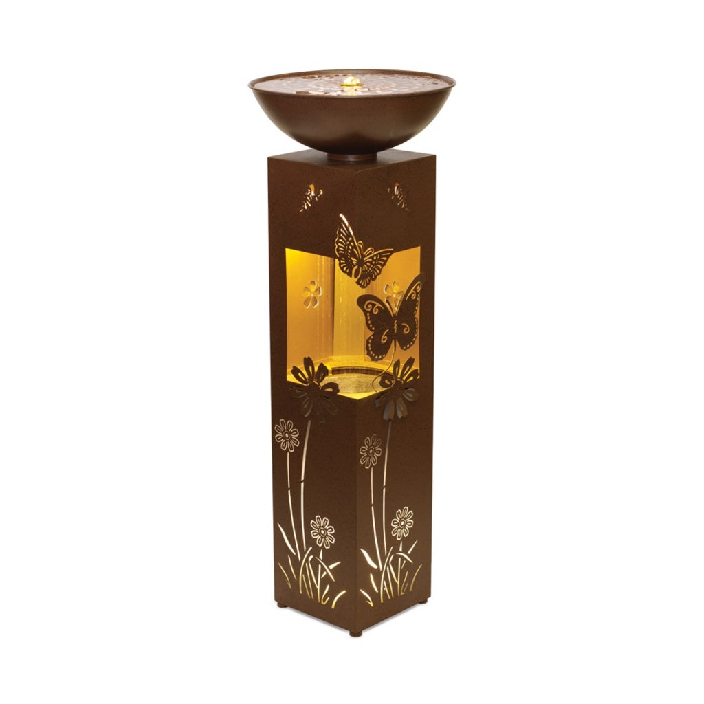 Floral Butterfly LED Fountain