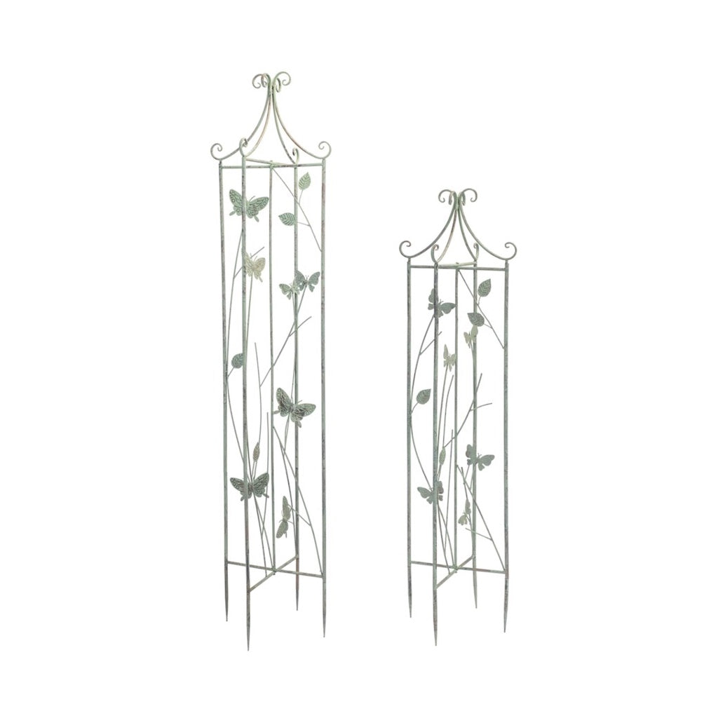 Metal Butterfly Garden Trellis